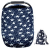 Arnzion Baby Car Seat Covers For Baby Boys Girls Versatile Stretchy Babies Car Seat Cover Set Twinkle Stars Printing Infant Car