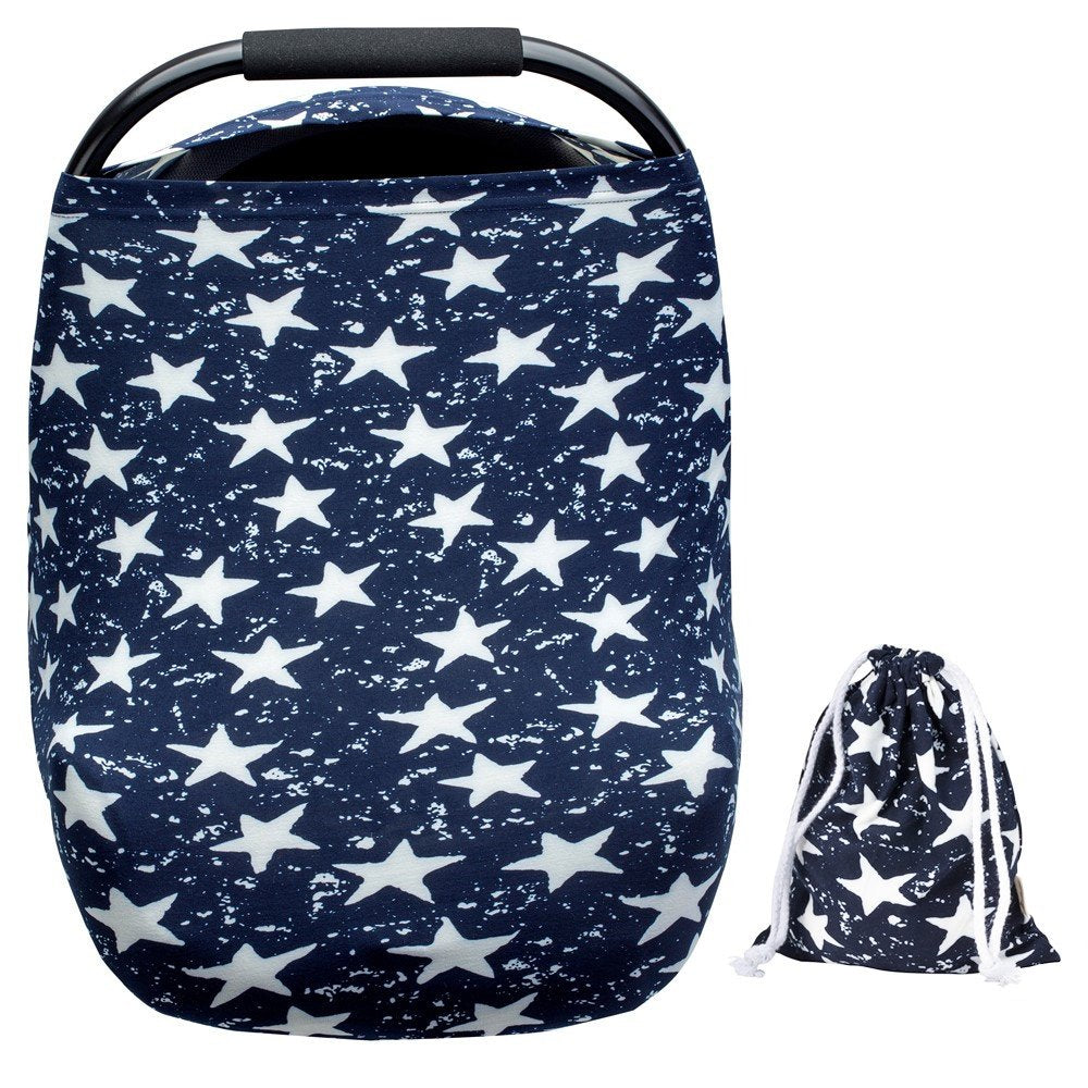Arnzion Baby Car Seat Covers For Baby Boys Girls Versatile Stretchy Babies Car Seat Cover Set Twinkle Stars Printing Infant Car