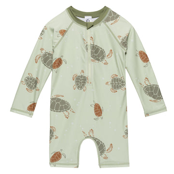 Gerber Toddler Boys' Rashguard, Turtle, 5T