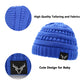 Sarfel Baby Beanies For Boys Baby Hats Winter Knit Baby Boy Hat Toddler Hats 3 Pack Black White & Light Grey & Black