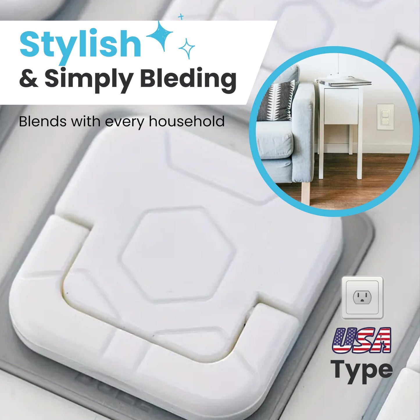 30 Pack Outlet Covers Baby Proofing With Pull Handle- Plug Covers Baby Proofing- White Baby Proof Outlet Covers 3 Prong Child Pr