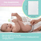 Vesta Baby Disposable Changing Pads (65 Pack) - Soft Absorbent Leak Proof Pee Mats - White Portable Diaper Change Underpads For