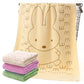 FIMALIA Soft Bath Towel Cotton Washcloth for New Born Baby,Infants and Toddlers(Colour & Prints May Vary, Pack of 1, Light Color