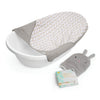 Ingenuity Sylvi Full Comfort 3-in-1 Grow with Me Baby Tub, Newborn to Toddler Baby Bath Tub, Supportive Sling, Includes Sylvie W