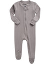 Vaenait Baby Toddler Boys Girls Solid Footie Pajama Cozy Modal Beige 3-6M
