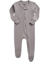 Vaenait Baby Toddler Boys Girls Solid Footie Pajama Cozy Modal Beige 18M