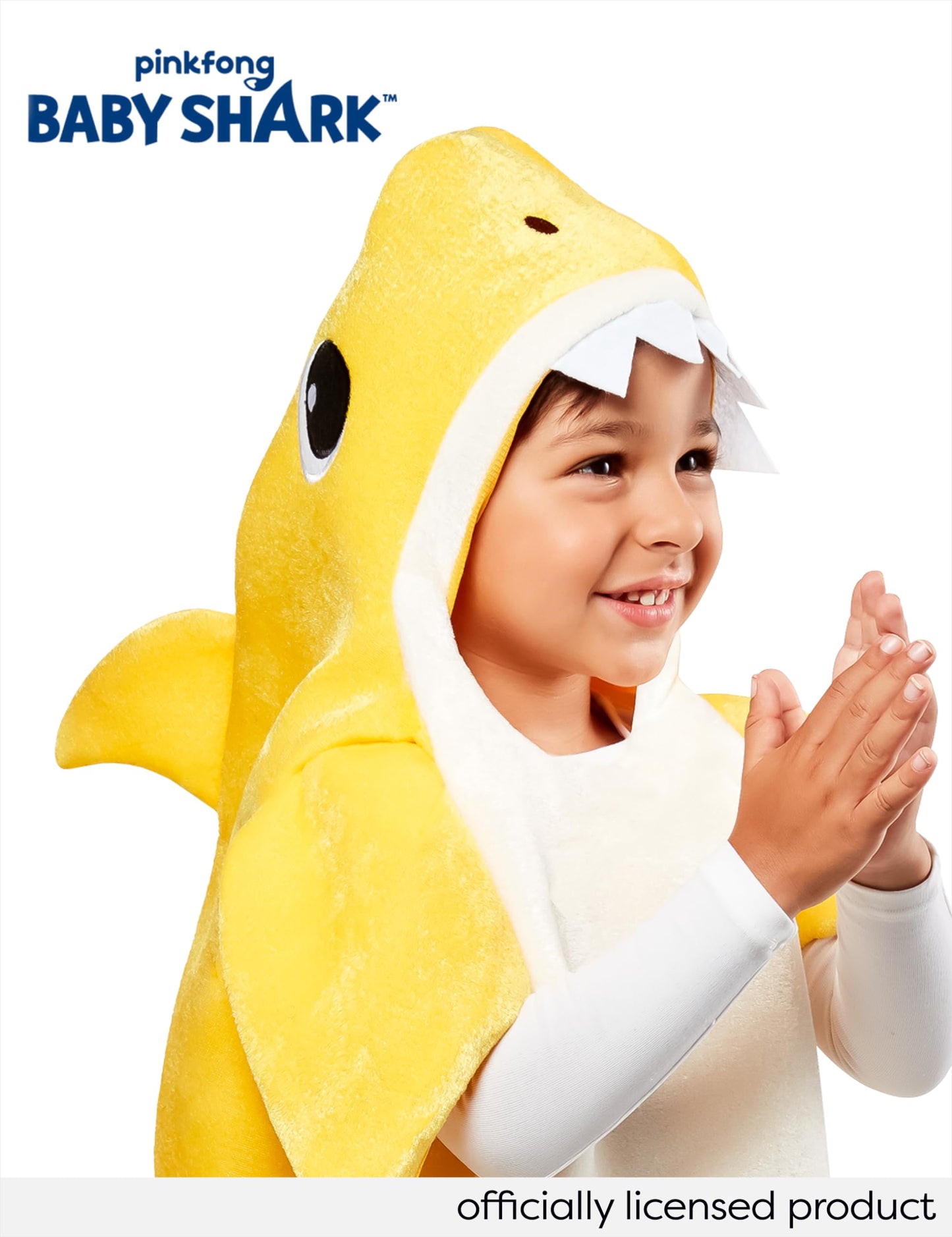 Rubie'S Unisex Child Rubies Baby Shark With Sound Chip Costume, As Shown, Infant Us
