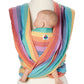 Woven Wrap Baby Carrier for Infants and Toddlers (Summer Rainbow)