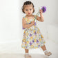 Baby Girl Summer Dresses Purple Boho Sleeveless Dresses Infant Summer Outfits Sundress Baby Girl Clothes 6-9 Months 12 Months