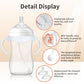 Straw Cup Conversion Kit Compatible With Philips Avent Natural Baby Bottle, Straw Transition Kit From Bottles, 4 Straw Top Nippl