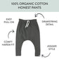 Honestbaby Multipack Honest Pants Joggers Pull On 100% Organic Cotton For Infant Baby And Toddler, Boys, Girls, Unisex, Sandstor
