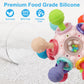 Baby Montessori Sensory Toys for 0-6 6-12 Months, Baby Teether Teething Toys for Babies 0 3 6 9 12 18 Months, Newborn Infant Lea