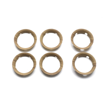 Bugaboo Bee5 Wheel Caps, Wood