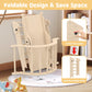Bierum 8 In 1 Montessori Pikler Triangle Set With Seesaw Design, Foldable Toddler Climbing Toys With Ramp For Sliding Or Climbin