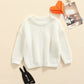 Infant Toddler Baby Girl Boy Knit Sweater Pullover Sweatshirt Warm Long Sleeve Shirt Tops Knitted Fall Winter Clothes (White, 9-