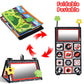 Dr.Rapeti Tummy Time Floor Mirror for Baby Infant Toddler Kids Black and White High Contrast Baby Toy with Crinkle Cloth Book Te