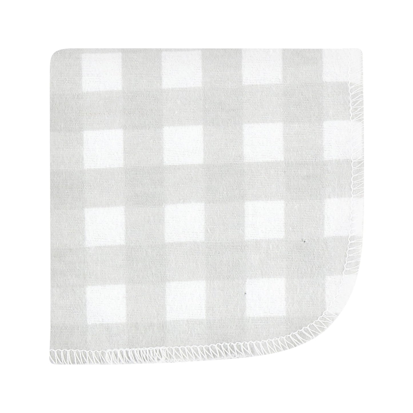 Hudson Baby Unisex Baby Flannel Washcloths, Neutral Woodland Pals 12Pk, One Size