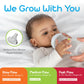 Avima 10 Oz Anti Colic Baby Bottle Set - Medium Flow Nipples Included, Standard Neck, Bpa Free - 3-6 Months, Stage 2 Feeding For