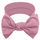 Babygiz Baby Girl Headbands-Infant,Toddler Cotton Handmade Hairbands With Bows Child Hair Accessories (Copper Rose)