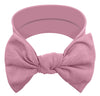Babygiz Baby Girl Headbands-Infant,Toddler Cotton Handmade Hairbands With Bows Child Hair Accessories (Copper Rose)