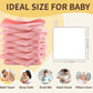 Mukin Baby Washcloths Set - 12 Pack 12X12 Inches Microfiber Coral Fleece Face Towel For Newborns, Infant, Toddlers Or Kids. Ultr
