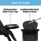 Delta Children Little Folks 2-In-1 Slimfold High Chair For Babies And Toddlers, Black