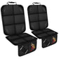 Opneldum Car Seat Protector For Child, Thick Padding Seat Protector Under Baby, 600D Waterproof Non-Slip Fabric For Child And Pe
