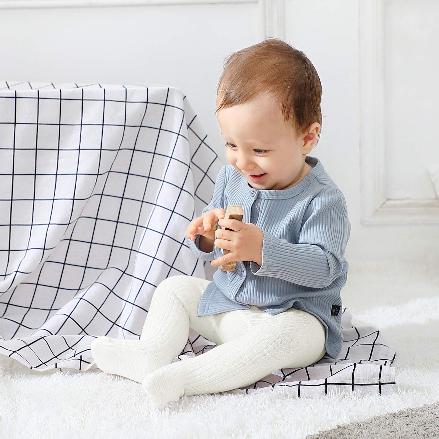 Zando Soft Infant Tights Seamless Cable Knit Baby Tights For Baby Girls Leggings Stockings Newborn Pantyhose Winter Clothes Todd