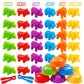 Skrtuan Counting Animal Montessori Toys for 3 4 5 Years Old Boys Girls, Matching Games Sensory Toys Fine Motor Skills Easter Bas
