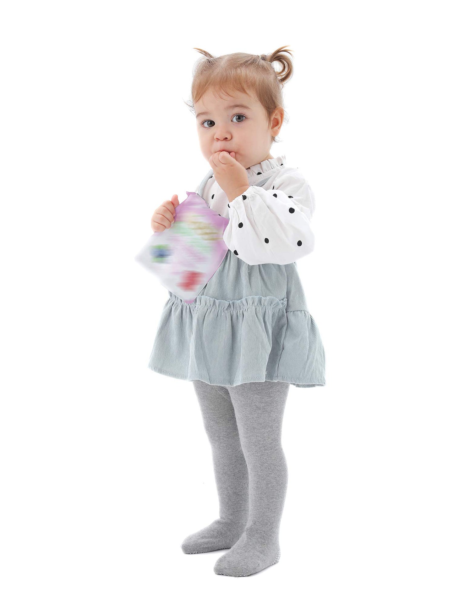 Epeius Baby Tights Seamless Non Slip/Skid Leggings Newborn Girl Cotton Stockings Baby Boy Footed Pants Pantyhose For 0-3 Months,