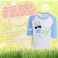 Unique Baby Boys Easter Bunny Hip Hop Raglan Baseball T-Shirt (5) Blue