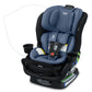 Britax Poplar S Convertible Car Seat, 2-In-1 Car Seat With Slim 17-Inch Design, Clicktight Technology, Arctic Onyx