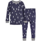 Burt'S Bees Baby Baby Boy'S Pj Set, Tee And Pant 2-Piece Pajamas, 100% Organic Cotton, In The Pines, 12 Months