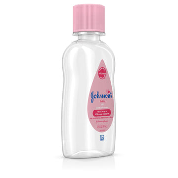 Johnson'S Baby Oil, Pure Mineral Oil To Prevent Moisture Loss, Hypoallergenic, Original 3 Fl. Oz (Pack Of 2)