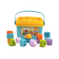 Playkidz Shape Sorter Baby and Toddler Toy, ABC and Shape Pieces, Sorting Shape Game, Developmental Toy for Children 18 Months+