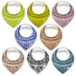 Kiddystar Baby Bibs For Boys & Girls - Organic Cotton Bibs, Bandana Bibs, Drool Bibs, Teething Bibs, Toddler Bibs - Gift (8 Jung
