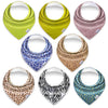 KiddyStar Baby Bibs for Boys & Girls - Organic Cotton Bibs, Bandana Bibs, Drool Bibs, Teething Bibs, Toddler Bibs - Gift (8 Jung