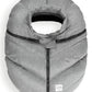 7AM Enfant Car Seat Covers - Cocoon Baby Cover for Boys & Girls, Rain & Snow Repellent, Breathable Windproof, Center Zipper, Uni