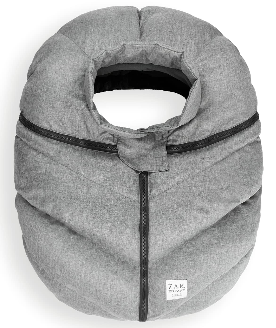 7AM Enfant Car Seat Covers - Cocoon Baby Cover for Boys & Girls, Rain & Snow Repellent, Breathable Windproof, Center Zipper, Uni