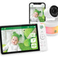 Leapfrog Lf930Hd Baby Monitor, 7    720P Hd Display,Video Baby Monitor With Camera And Audio, 1080P Smart Remote Access,360 Pan