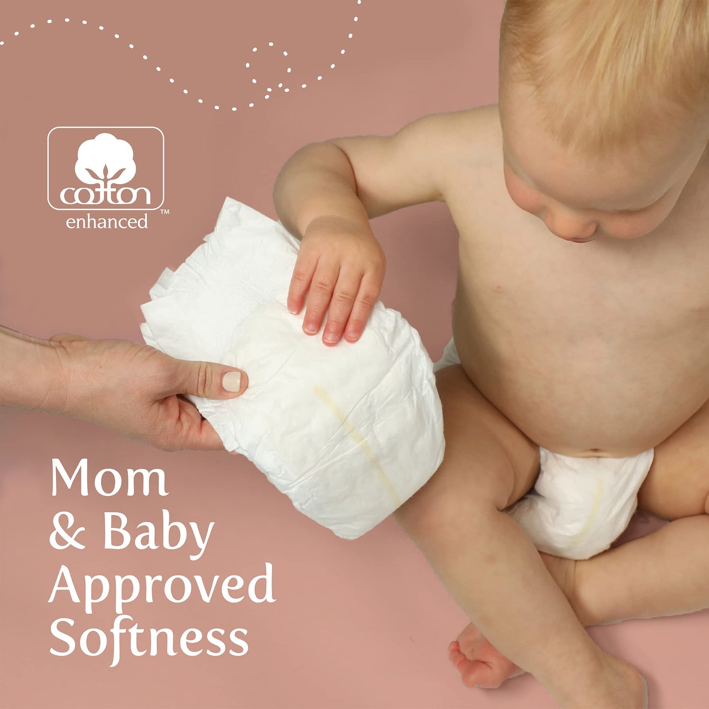 Earth & Eden Sensitive | Eco-Conscious & Hypoallergenic Diapers | Size Newborn | 108 Count