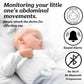 Baby Smile Baby Motion Breathing Monitor | Baby Abdominal Movement Monitor | Audible Alerts For Quick Alerts | Diaper Clip | No