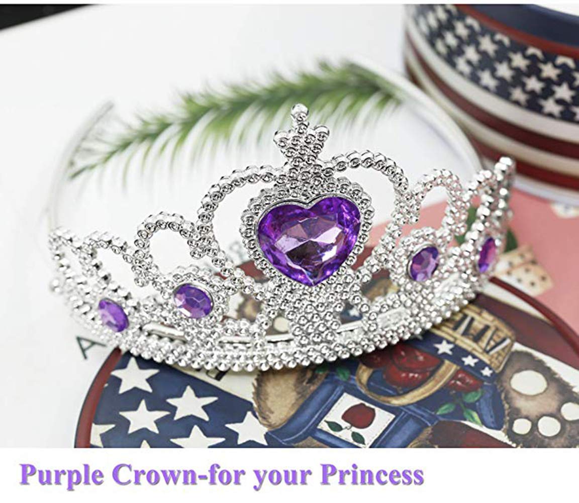 Princess Mermaid Wig Ariel Braid With Princess Tiara Necklace Gloves Not Including Dress Princess Mermaid Ariel Dress Up Hallowe