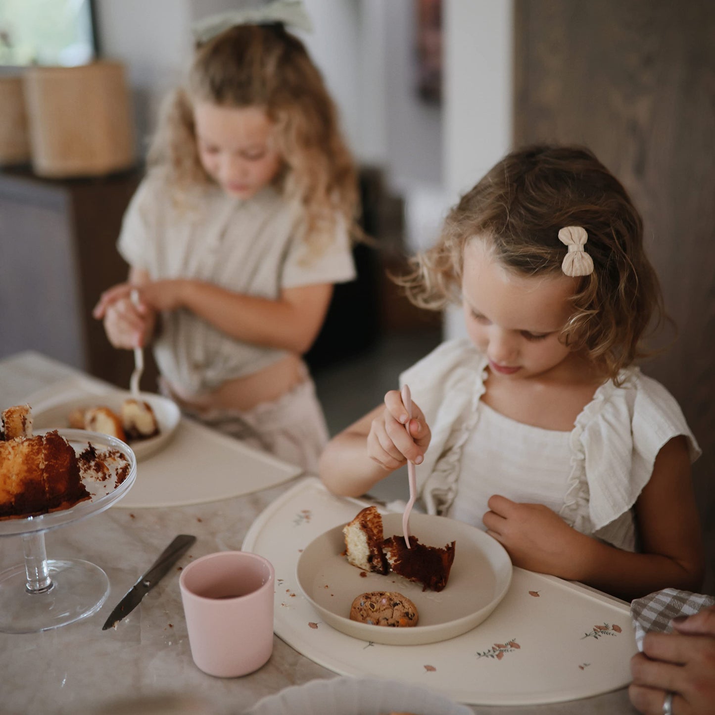 Mushie Dinnerware Cups For Kids | Made In Denmark, Set Of 2 (Soft Lilac)