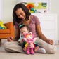 Lamaze My Friend Emily Car Seat and Stroller Toy - Soft Baby Hanging Toys - Baby Crinkle Toys with High Contrast Colors - Baby T