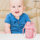 Twistshake Non-Spill Mini Baby Sippy Cup with Soft Spout and Fruit Mixer - 230ml | Leak Proof Baby Weaning Cup | Easy-Grip Toddl
