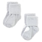 Hudson Baby Unisex Baby Cotton Rich Newborn And Terry Socks, Pink Heart, 12-24 Months