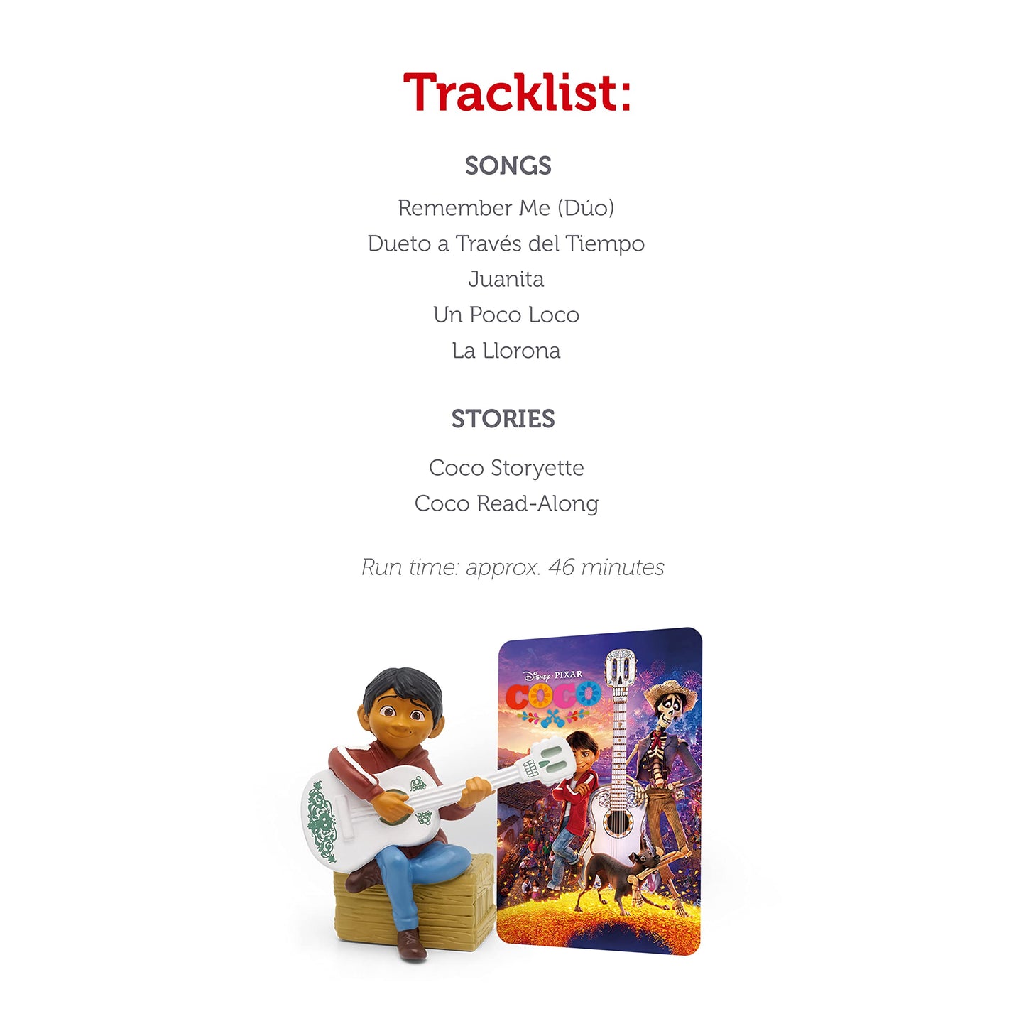 Tonies Miguel Audio Toy Figurine from Disney and Pixars Coco