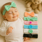 Bakefy 6 Style Combo Pack Baby Girls Headbands With Bows Soft Elastics Head Wrap Hair Accessories For Newborn Infant Toddler Ki
