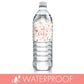 Baby In Bloom Baby Shower Water Bottle Labels, 24 Waterproof Stickers For Pink Floral Boho Girl Baby Shower